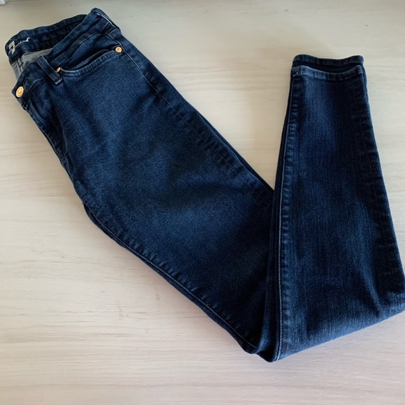 🎉5x HP🎉 Women’s 7 For All Mankind Skinny Jeans - Picture 3 of 5
